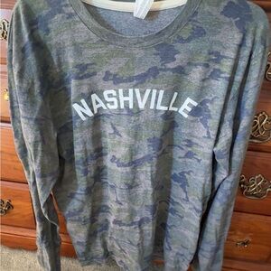 Nashville Camouflage Long Sleeve Shirt
